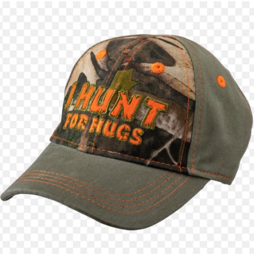Outdoor Kids Brown and Green Camouflage Hunting Hat